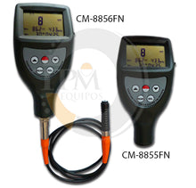 Cargar imagen en el visor de la galería, CM8855FN, CM8856FN Medidor de Espesores(Pintura seca) Ferroso y No Ferroso Sofware,cable,patron,lainas
