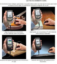 Cargar imagen en el visor de la galería, DF-200 Positector /Medidor De Espesores Plastico,Asfalto,Yeso,Concreto,Vidrio,Madera