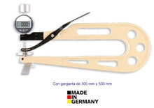 Cargar imagen en el visor de la galería, MTT-10-300 Y 500-T * Micrómetro/ Medidor de Espesores para Textiles 0-10 mm