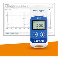 Cargar imagen en el visor de la galería, RC-5* Datalogger Elitech Usb es un termómetro registra en Excel