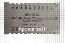Cargar imagen en el visor de la galería, BGD531/3 Medidor De Espesores Húmedos 2 lados 300-750 y 50-275 um