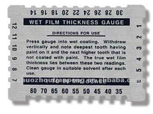 Cargar imagen en el visor de la galería, DF-WFCCD Medidores de Espesor tipo Tarjeta 1-80 Mils en Aluminio |