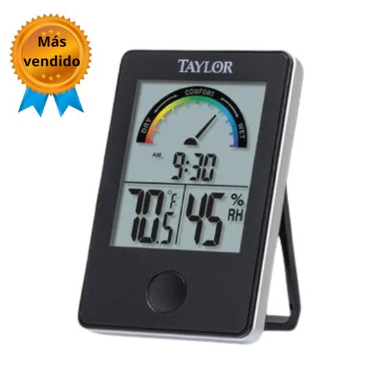1732Taylor* Termo higrómetro para Farmacia Con certificado Ema