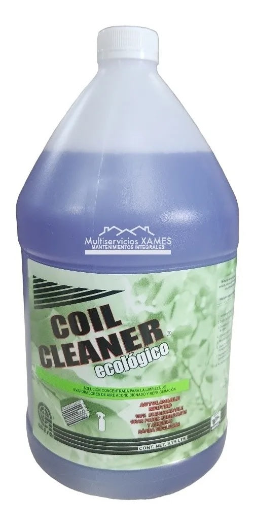 COILCLEANER*Limpiador Coil Cleaner Morado Quita Sarro Serpentin3.75 Lts