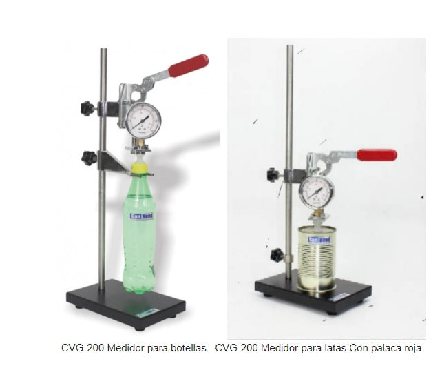 CVG- Medidor de vacío de la botella o Latas Rango 0,1-0Mpa |