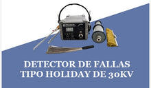 Cargar imagen en el visor de la galería, DJ-9* Detector de porosidad para metales Holiday Detector 0.05~10mm, 0.6-30Kv Tlead
