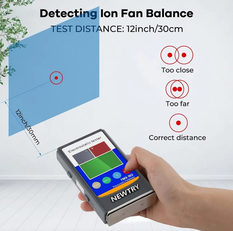 FMX004 Medidor de Estática para plasticos Simco