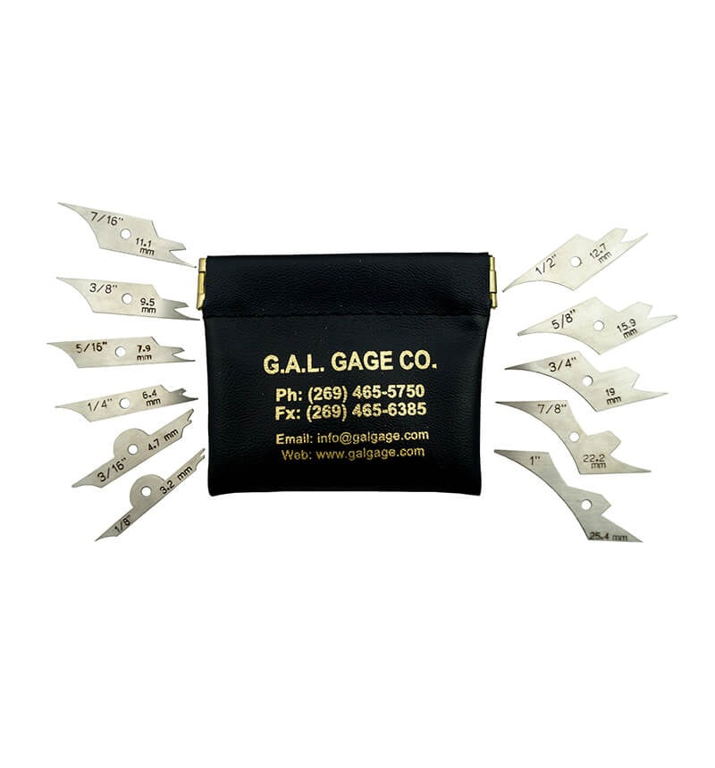 GG-16* Mini llaves Medidoras de Filete 11 Tamaños 