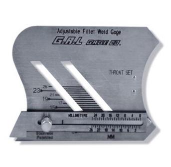 GG-3E GG-3E* Medidor Ajustable de Filete de Soldadura