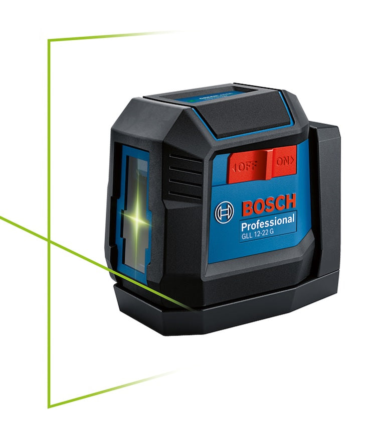 GLL 12-22 G* Nivel Laser de 12M Bosch Alineación vertical y horizontal
