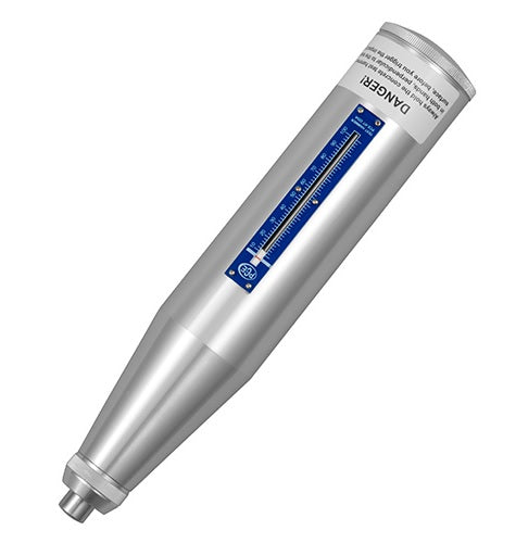 PCE-HT-75 Esclerómetro mecánico para bobinas de  papel y concreto 0,735 J+Schmidt   |