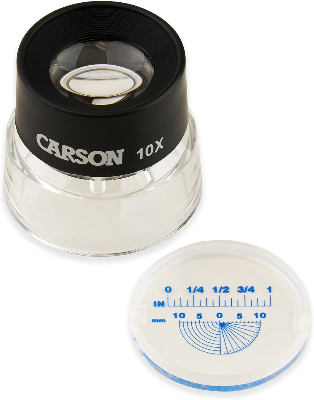 LL10* LumiLoupe™ Lupa Cuenta hilos con retícula 10x Carson
