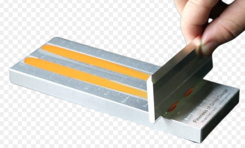 BGD6521  Medidor de Finura Nipiri para tintas 0-10/hegman 8-6/UM 0-25 um