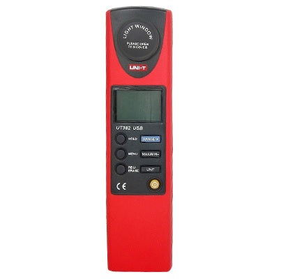 UT-382* LUXOMETRO 20,000 LUX, 2,000 PIE-CANDELA USB UNIT
