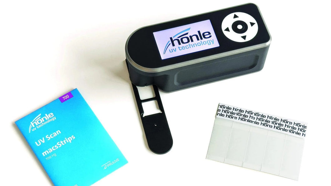 UVSCANMACS-STRIPS* Medidor De la dosis de UV y UV LED:  Scan MACS Mca Honle