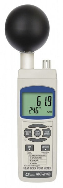 LT- WBGT2010SD* Indicador de Calor, condiciones abatidas,para tarjeta SD (no incluye tarjeta SD),Lutron