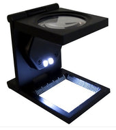 260622 Cuenta hilos metálico con luz 8X modelo
