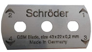 CKL-60001M Cuchilas para cortador de Muestras circulares GMS-CUTTER