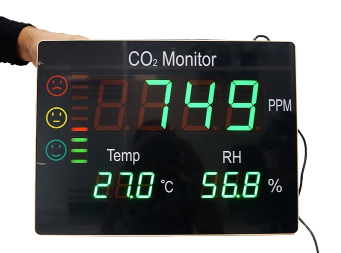 HT2008*  Medidor de calidad del Aire CO2 /Humedad y temperatura