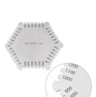WG-25WFCG *Medidor de Espesores Hexagonal en Acero Inoxidable -25-3000 um