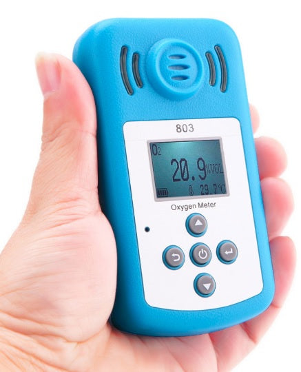 Detector de Oxigeno 0-25%Vol+tem+Alarma ZC436300